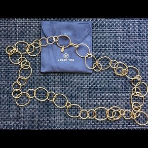 Julie Vos Textured Colette Necklace